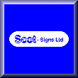 Scot signs - van livery, fascia signs, safety signs